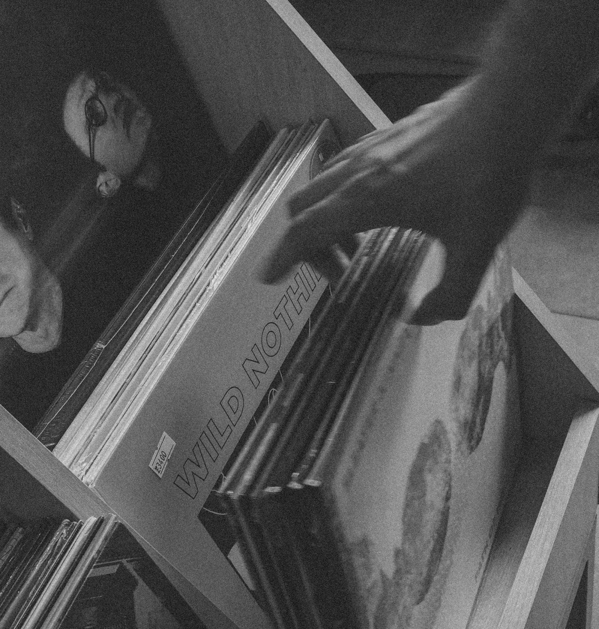 Human sorting through records